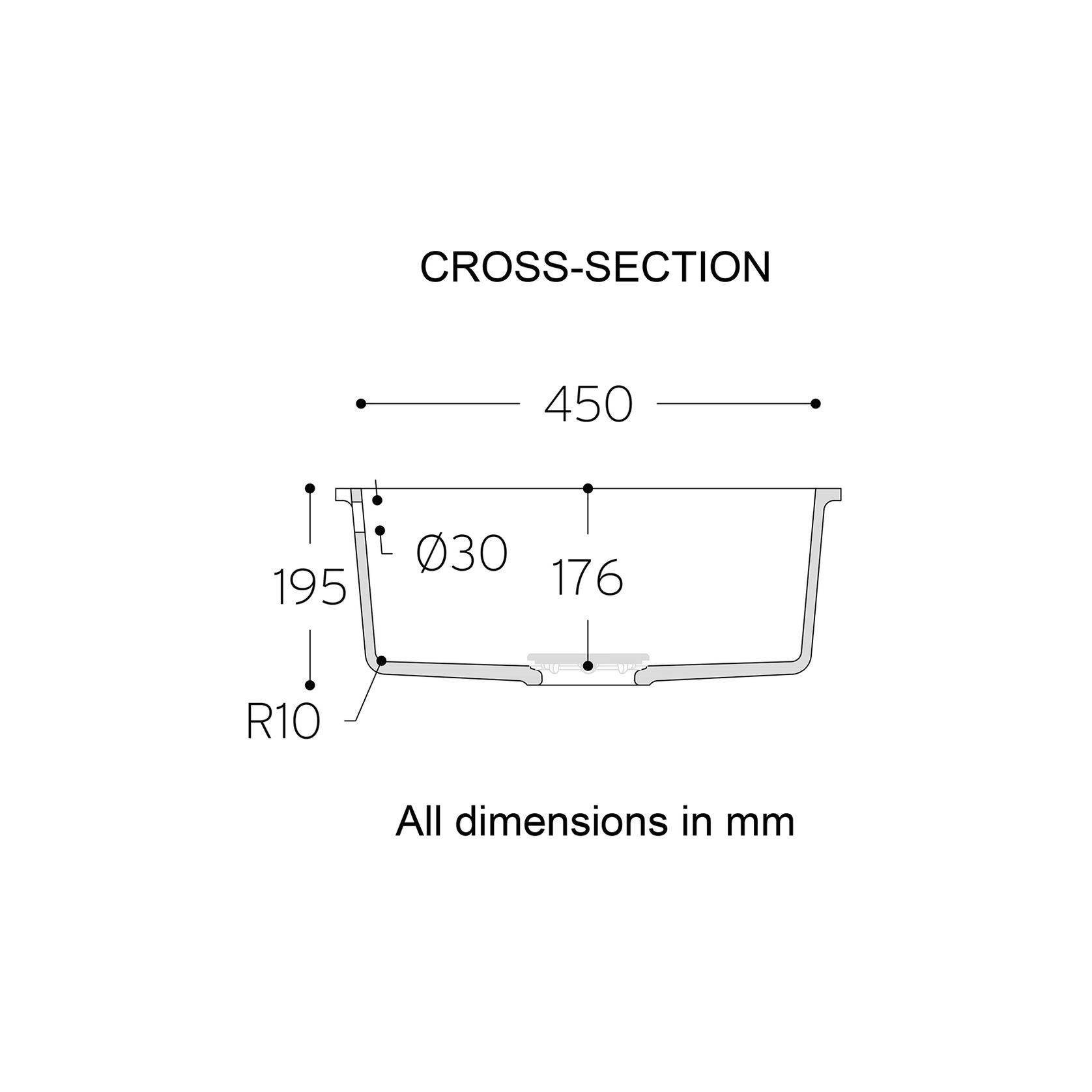 9310 Integrated Sink gallery detail image