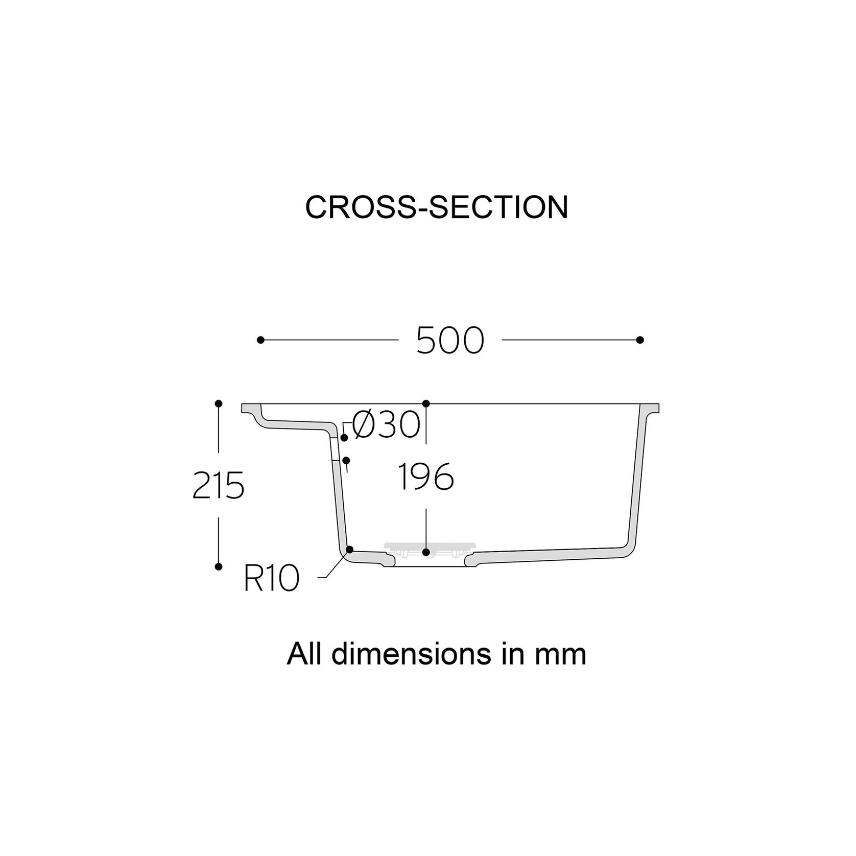 9610 Integrated Sink gallery detail image