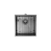 Aspen PVD 400mm Single Kitchen Sink Gun Metal gallery detail image