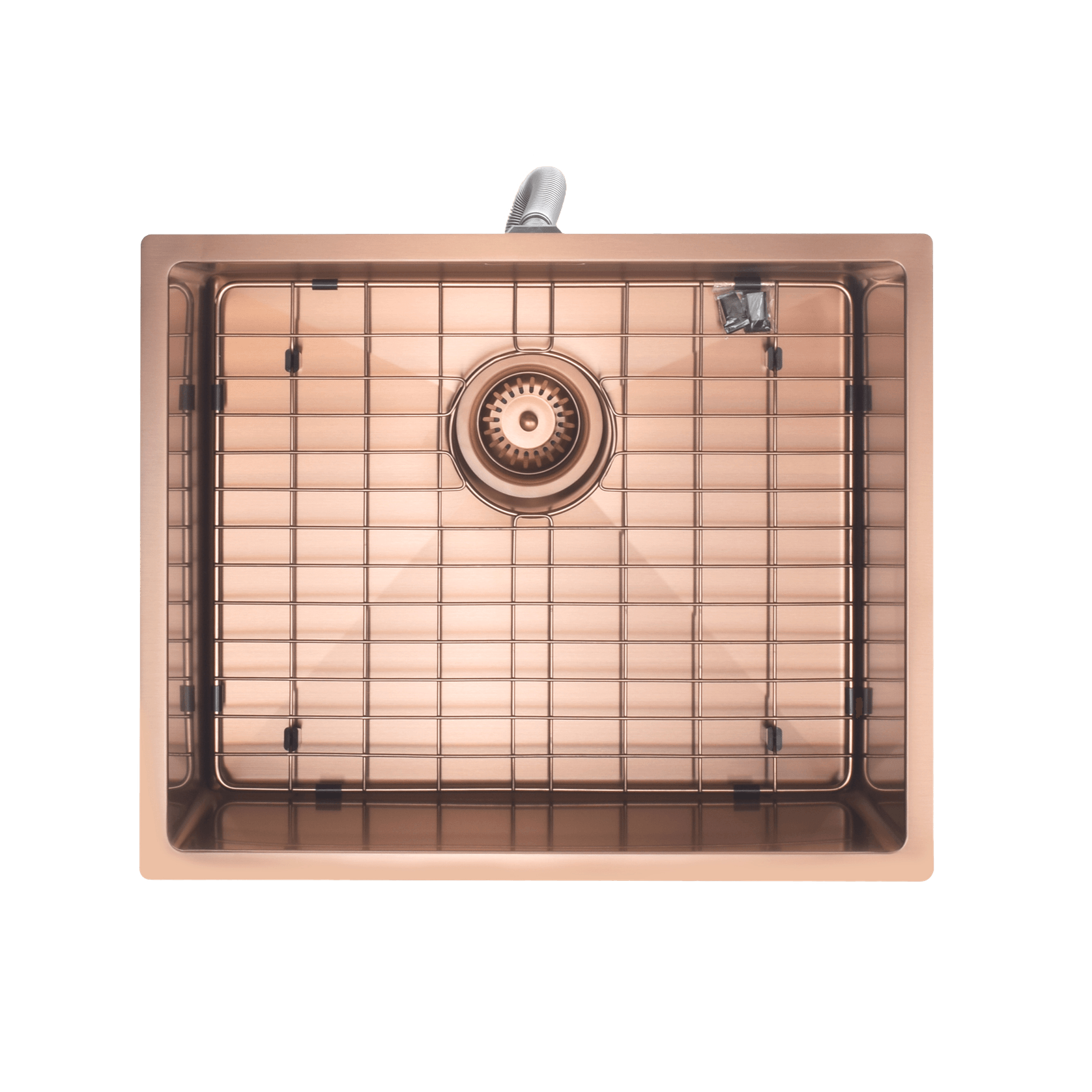 Aspen PVD 500mm Single Kitchen Sink Brushed Copper gallery detail image