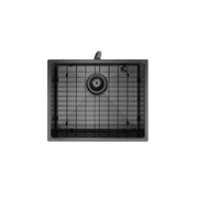 Aspen PVD 500mm Single Kitchen Sink Matte Black gallery detail image