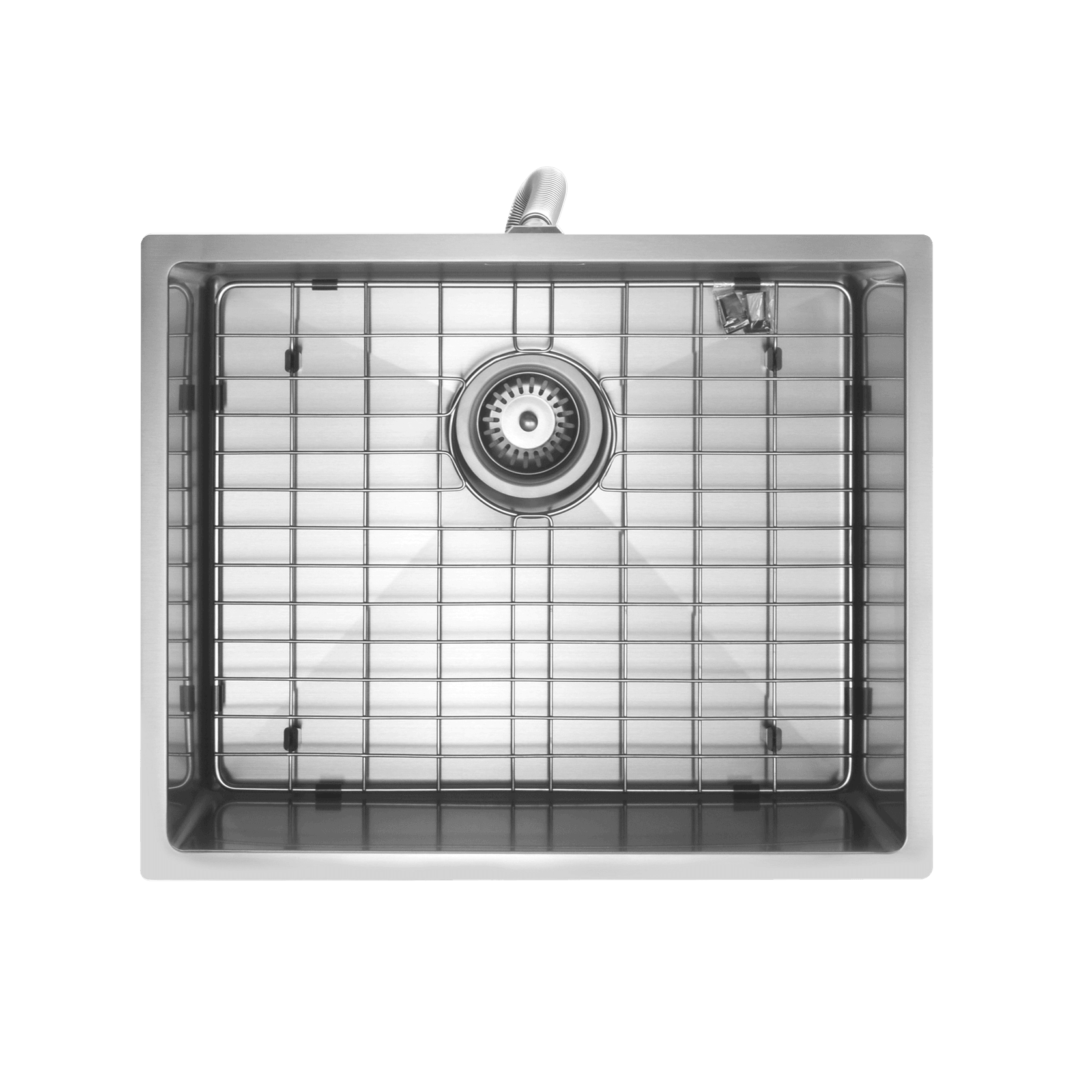 Aspen PVD 500mm Single Kitchen Sink Brushed Stainless gallery detail image