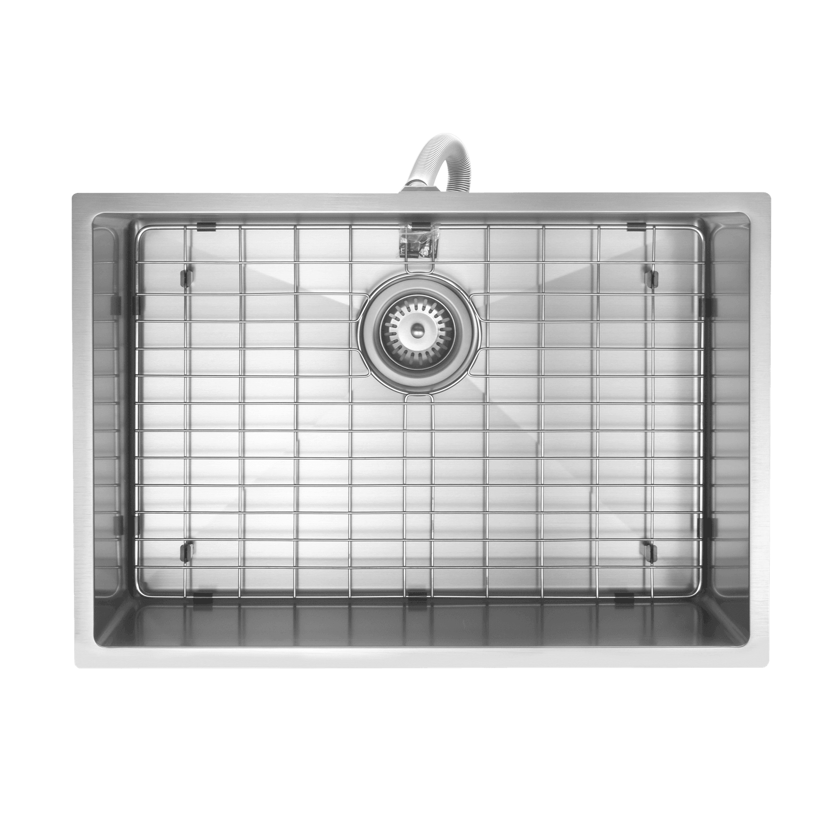Aspen PVD 600mm Single Kitchen Sink Brushed Stainless gallery detail image