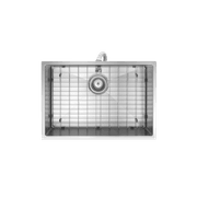 Aspen PVD 600mm Single Kitchen Sink Brushed Stainless gallery detail image