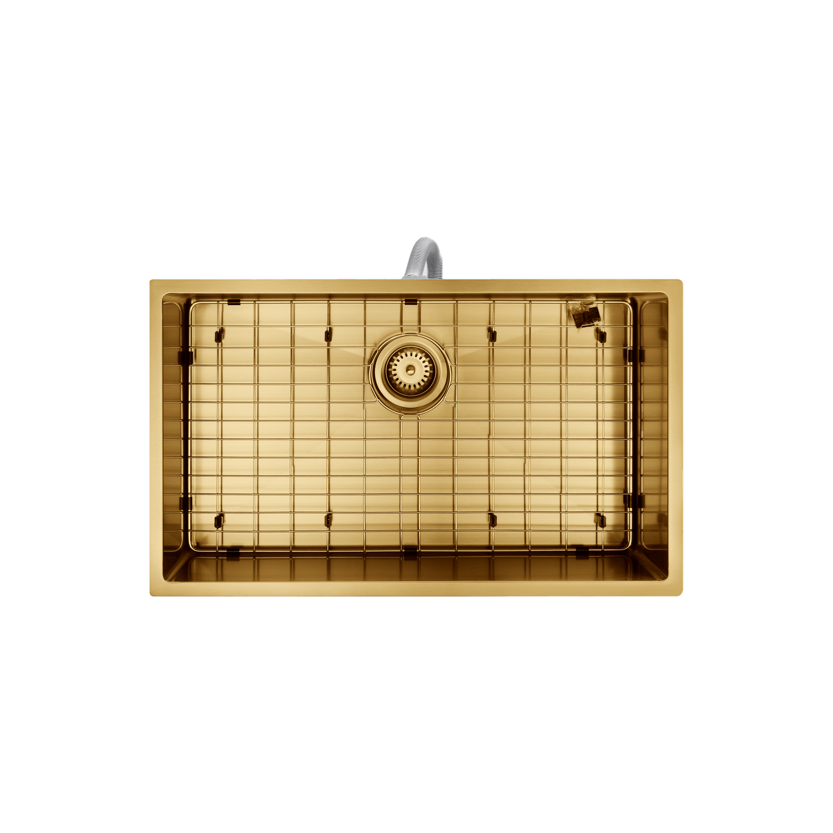 Aspen PVD 700mm Single Kitchen Sink Brushed Brass gallery detail image