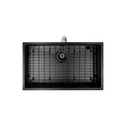 Aspen PVD 700mm Single Kitchen Sink Matte Black gallery detail image