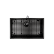 Aspen PVD 700mm Single Kitchen Sink Matte Black gallery detail image