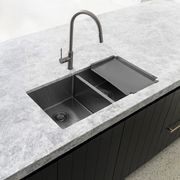 Lavello Kitchen Draining Tray by Meir - Gunmetal Black gallery detail image