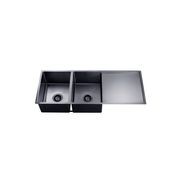 TWM9B | Stainless Steel Sink Double Bowl with Drainer gallery detail image