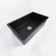 Maurice 813x483 Matte Black Fireclay Single Bowl Sink gallery detail image