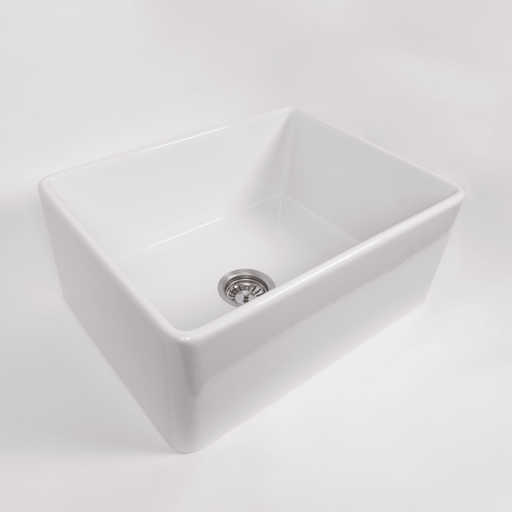 Rose 610x459 Farmhouse Fireclay Single Bowl Sink gallery detail image