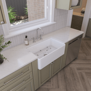 Elodie 760x459 Farmhouse Fireclay Single Bowl Sink gallery detail image