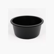 Douglas 460x460 Black Granite Circle Single Bowl Sink gallery detail image