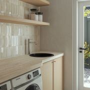 Douglas 460x460 Black Granite Circle Single Bowl Sink gallery detail image