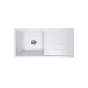 Randall 1000x500 White Granite Drainboard Sink gallery detail image