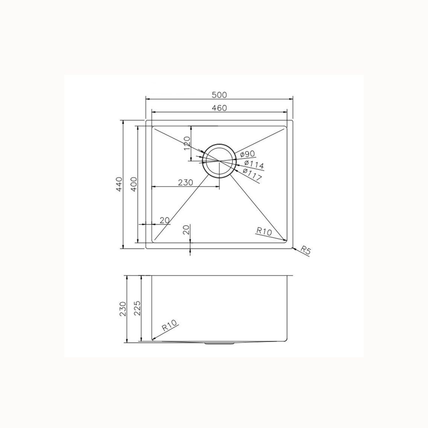 TWM1B 丨S/S Kithchen Sink Single Bowl gallery detail image