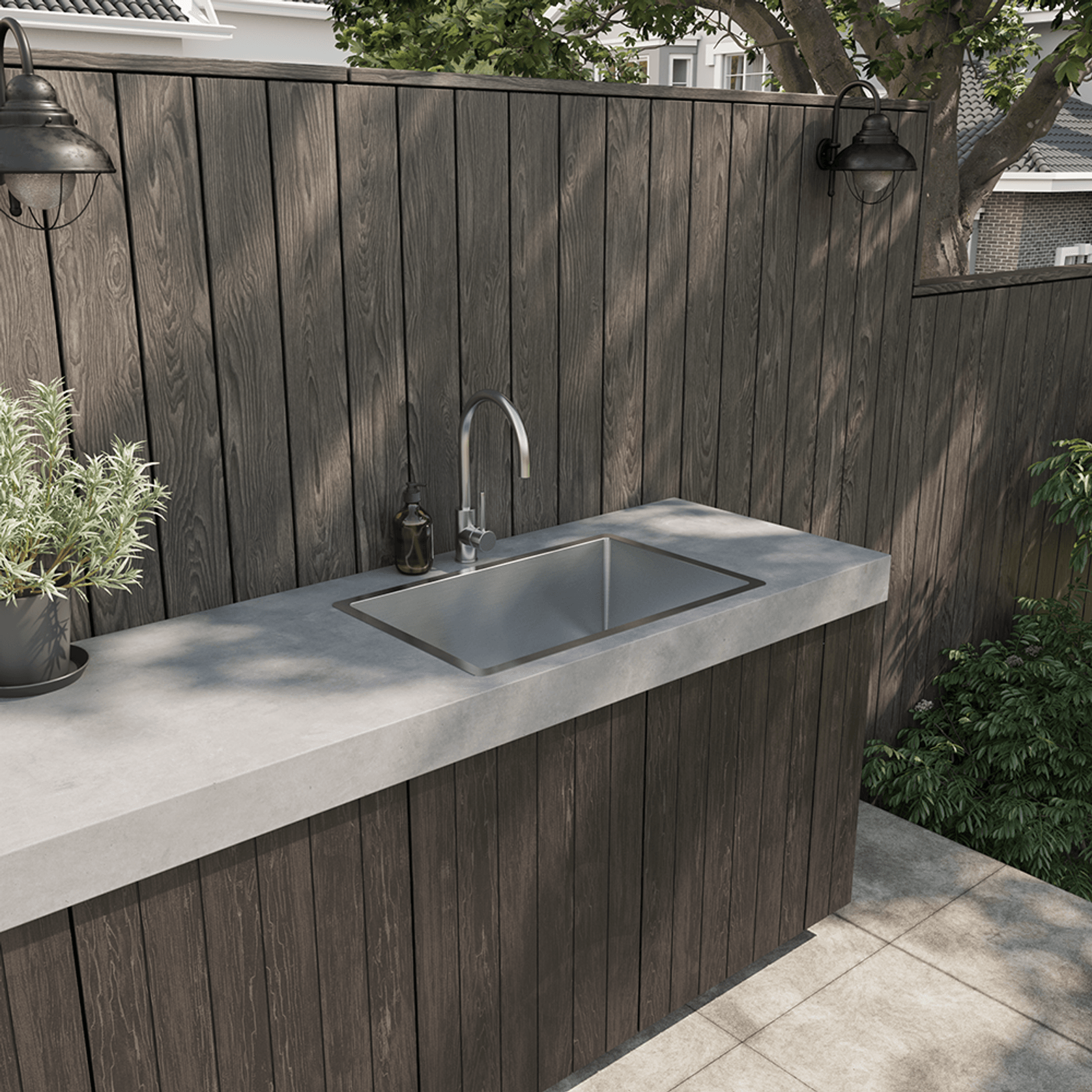 Tasha 700x450 Alfresco 316 Stainless Steel Sink gallery detail image