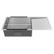 Cody 950x450 Single Bowl w Drain Board Sink gallery detail image