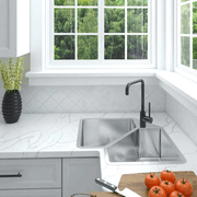 Ella Corner Double Bowl Sink gallery detail image