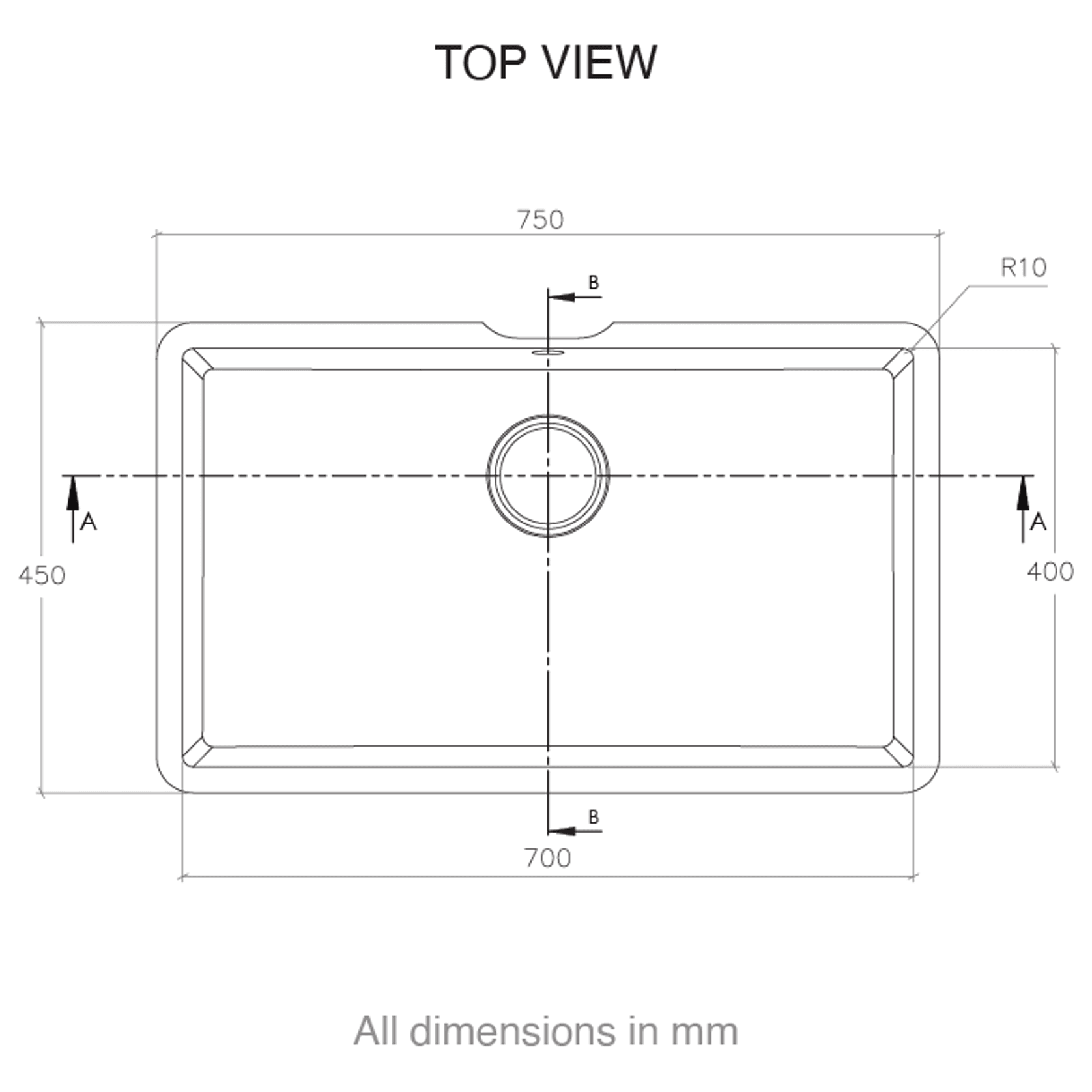 966 Integrated Sink gallery detail image