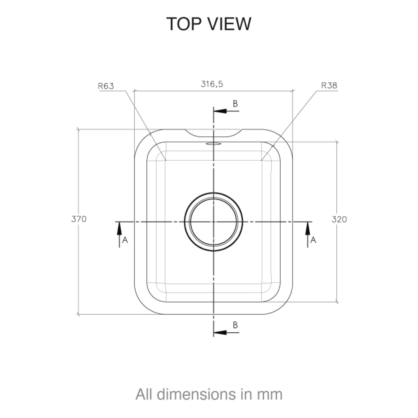 809 Integrated Sink gallery detail image