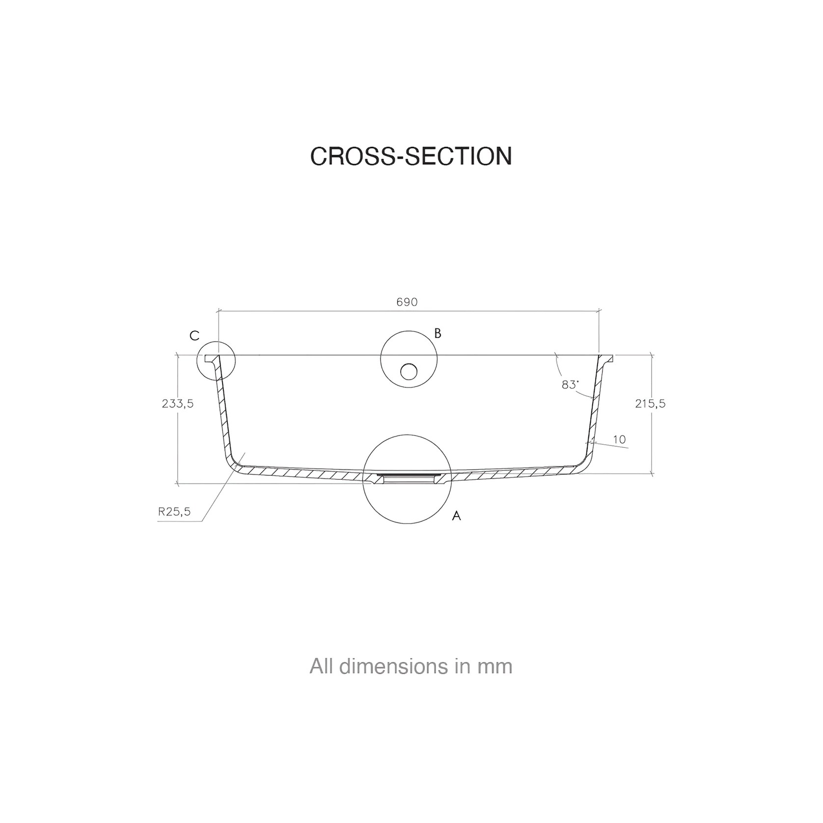 881 Integrated Sink gallery detail image