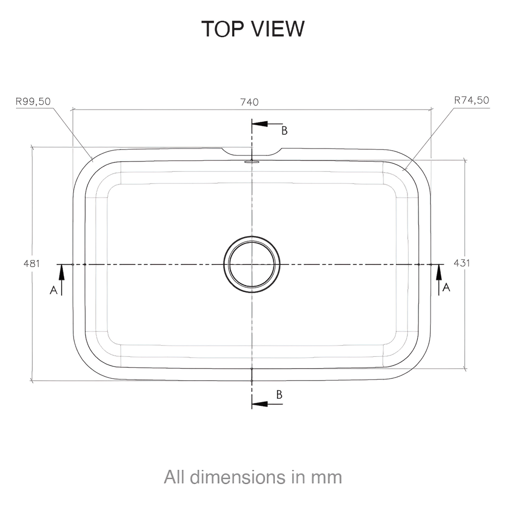 881 Integrated Sink gallery detail image