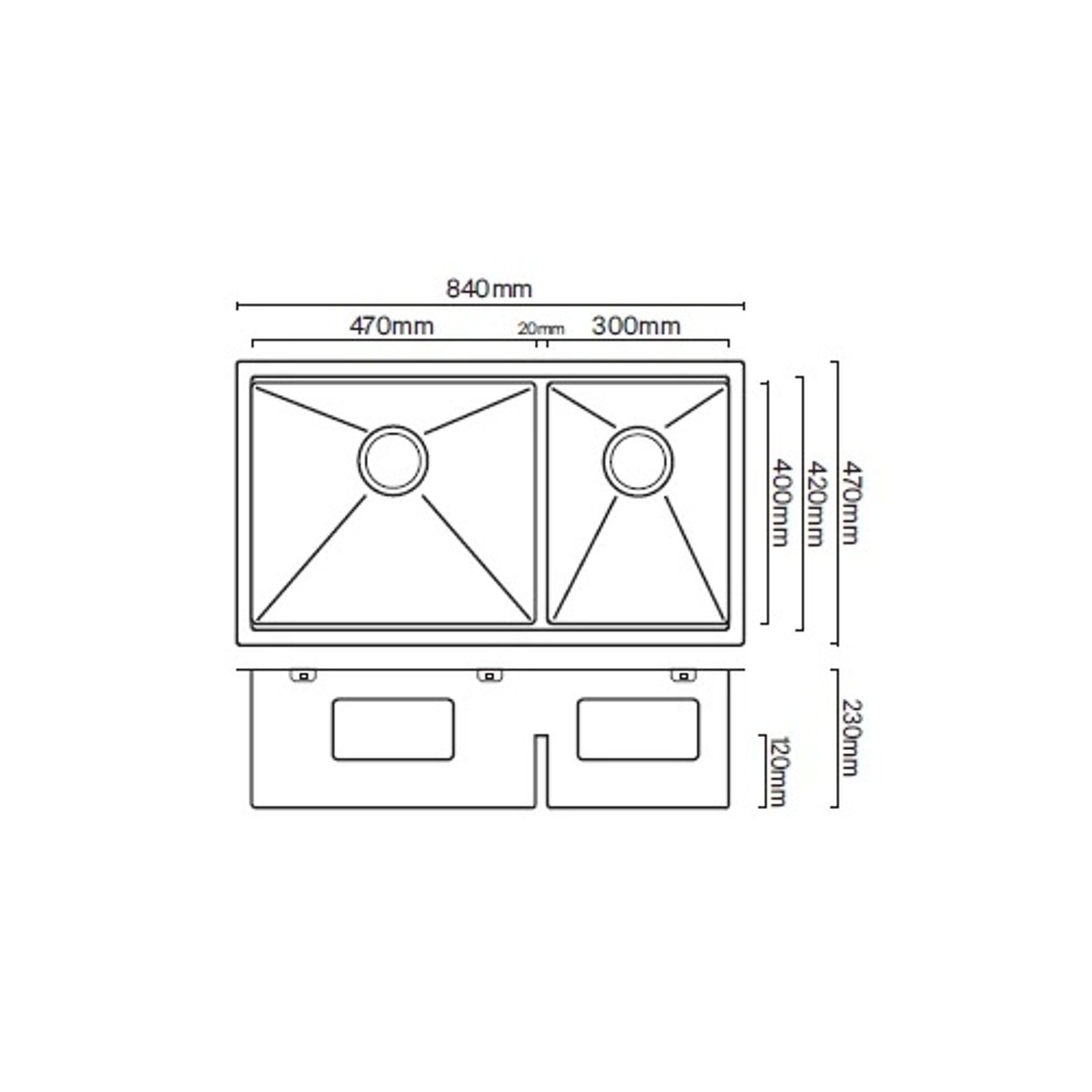 Central Workstation Bowl and 1/2 gallery detail image