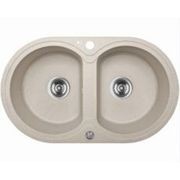 Laveo Granite Stone Sink Double Bowls LO-SBD420T gallery detail image