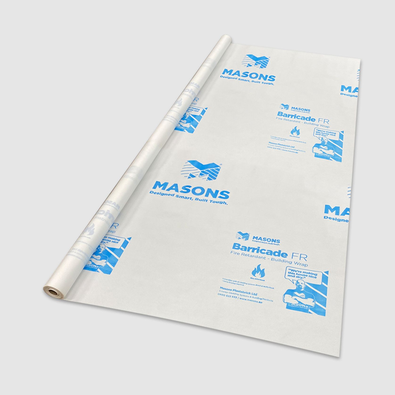 Masons Barricade FR Fire-Retardant Building Wrap gallery detail image