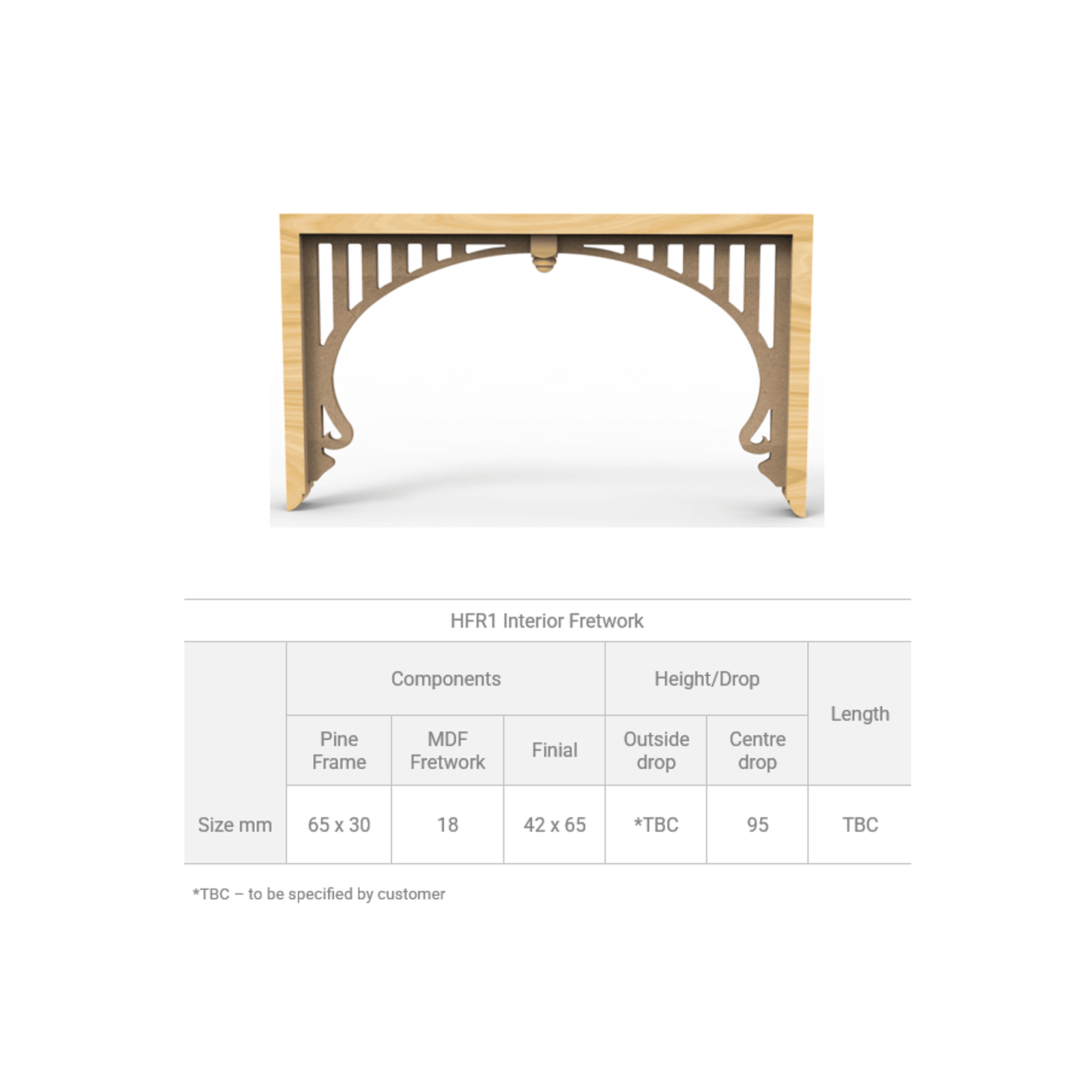 HFR1 INTERIOR HERITAGE FRETWORK gallery detail image