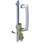 Aria D Pull with Pinnacle Sliding Door Lock gallery detail image