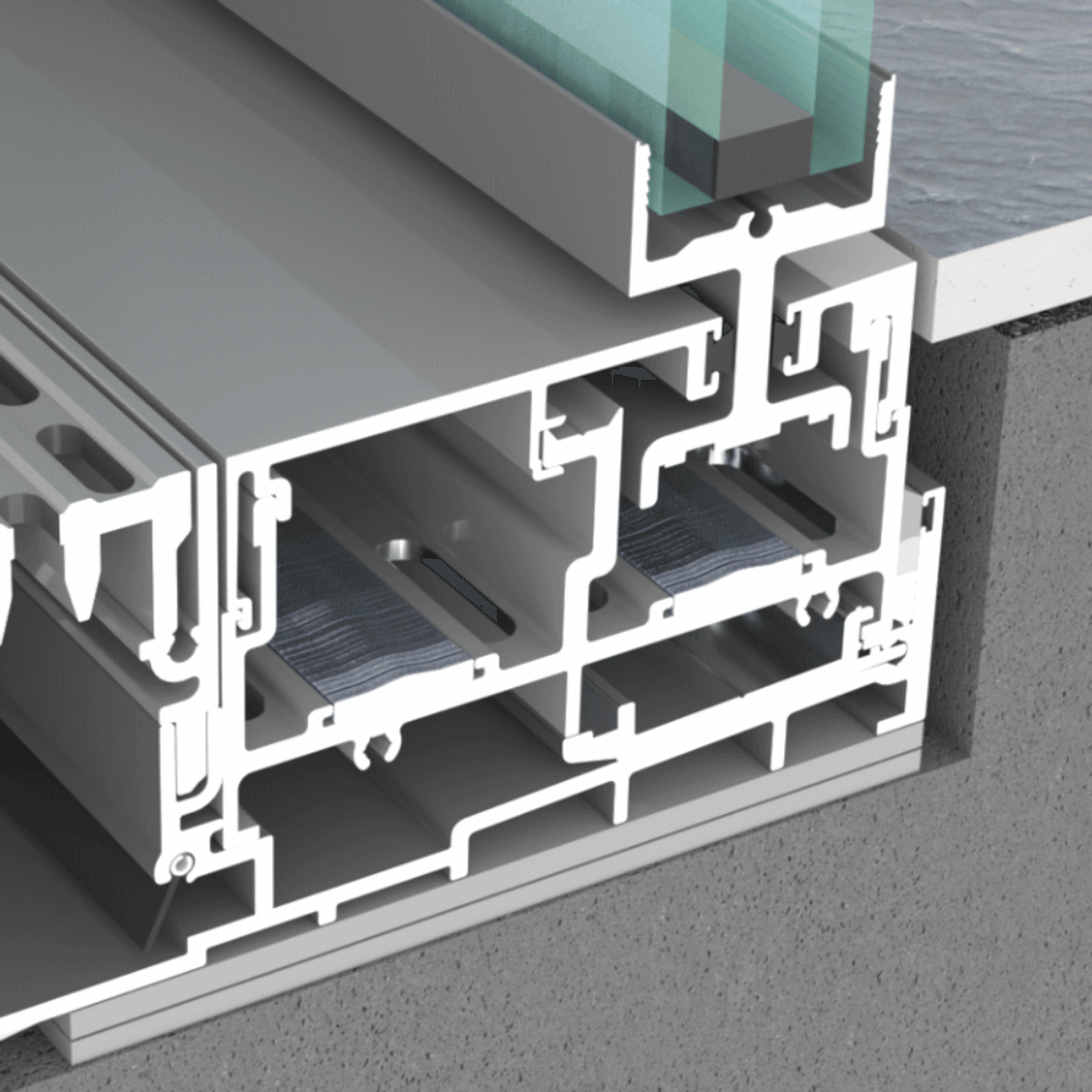 Elevate | Series 704FBRi UE | UltraEDGE™ Sliding Door gallery detail image