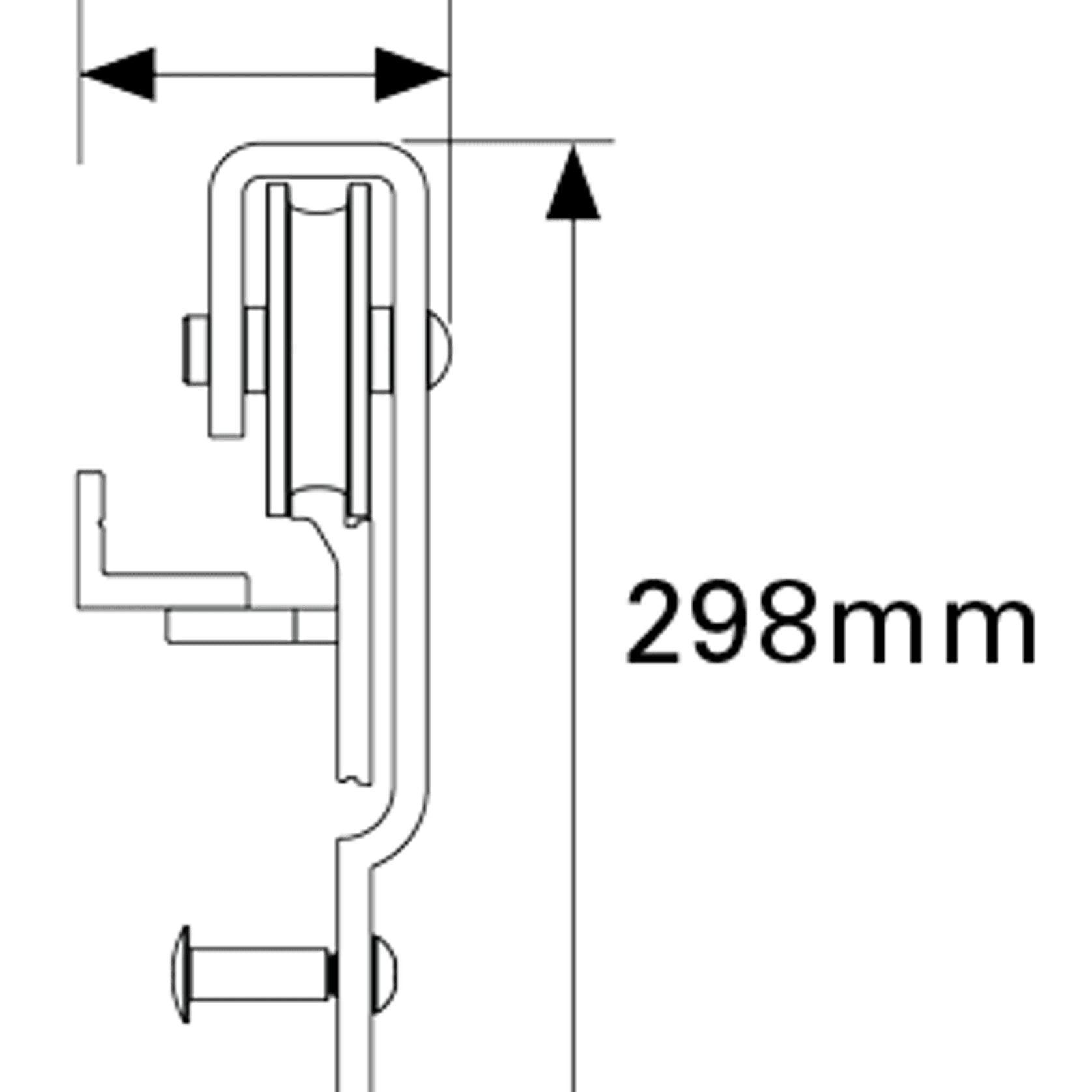 CS Barn Door Track gallery detail image