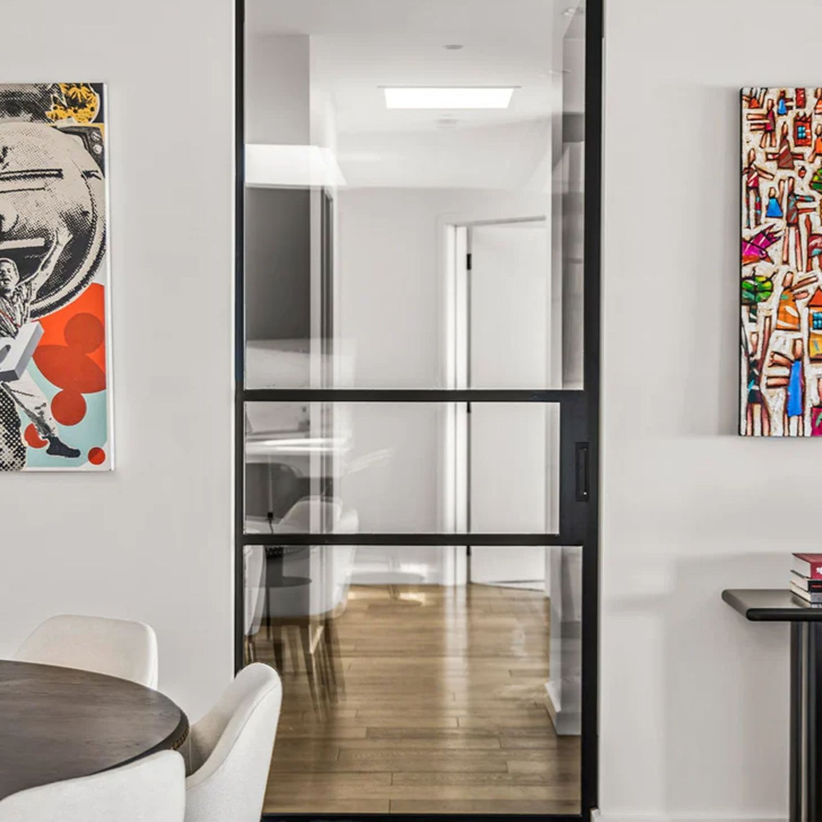 Steel Frame Internal Sliding Doors - Galvanised FPS50 gallery detail image