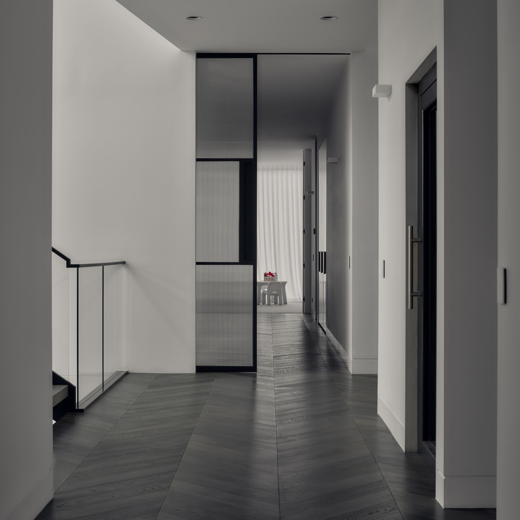 Steel Frame Internal Sliding Doors - Galvanised FPS50 gallery detail image