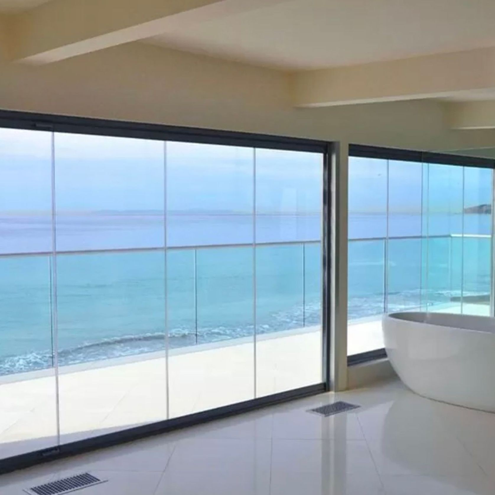 Skyline Sliding Frameless Glass Doors gallery detail image