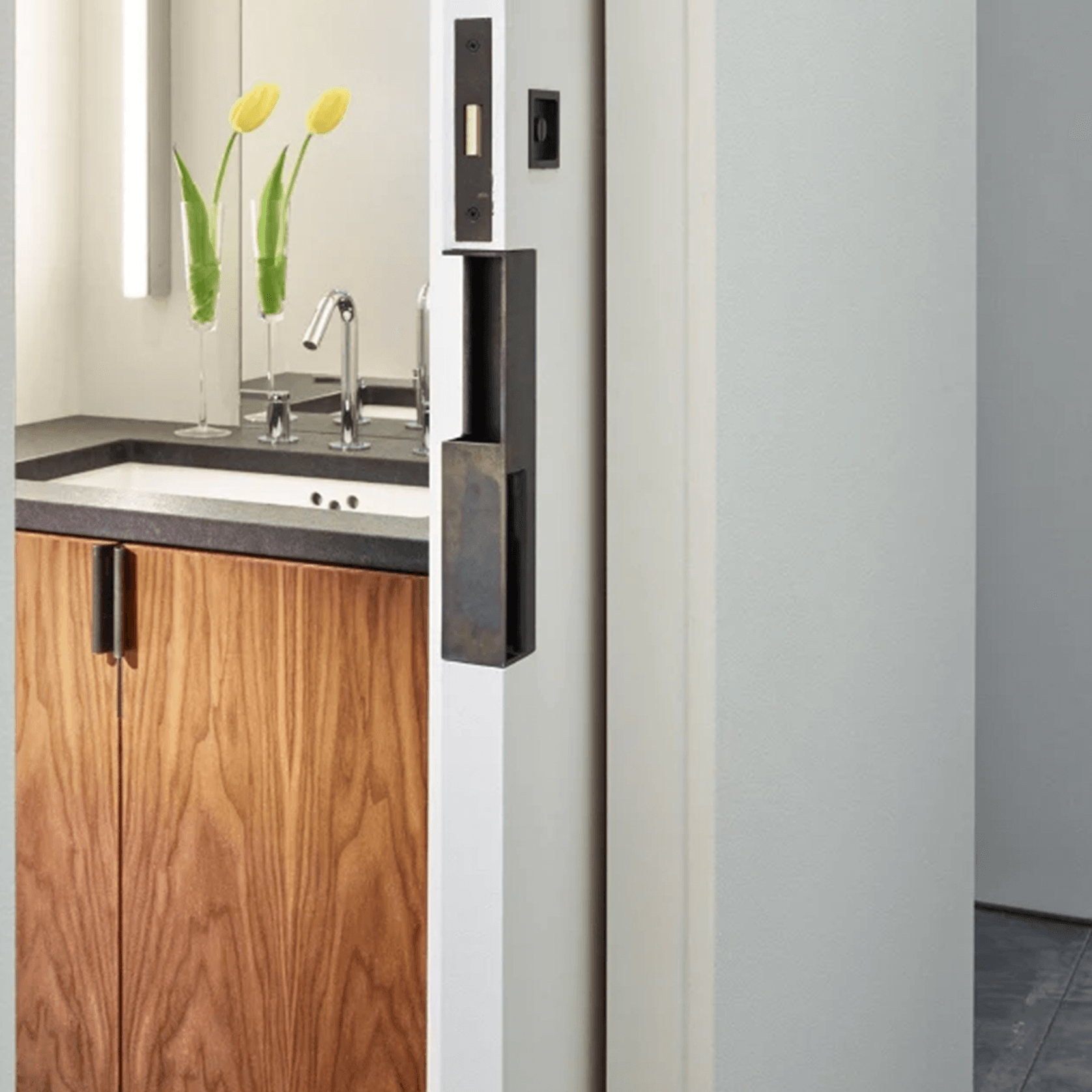 Tom Kundig - No Peek Sliding Door Pull gallery detail image