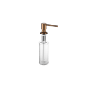 Aspen In-Bench Soap Dispenser Brushed Copper gallery detail image