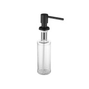 Aspen In-Bench Soap Dispenser Matte Black gallery detail image