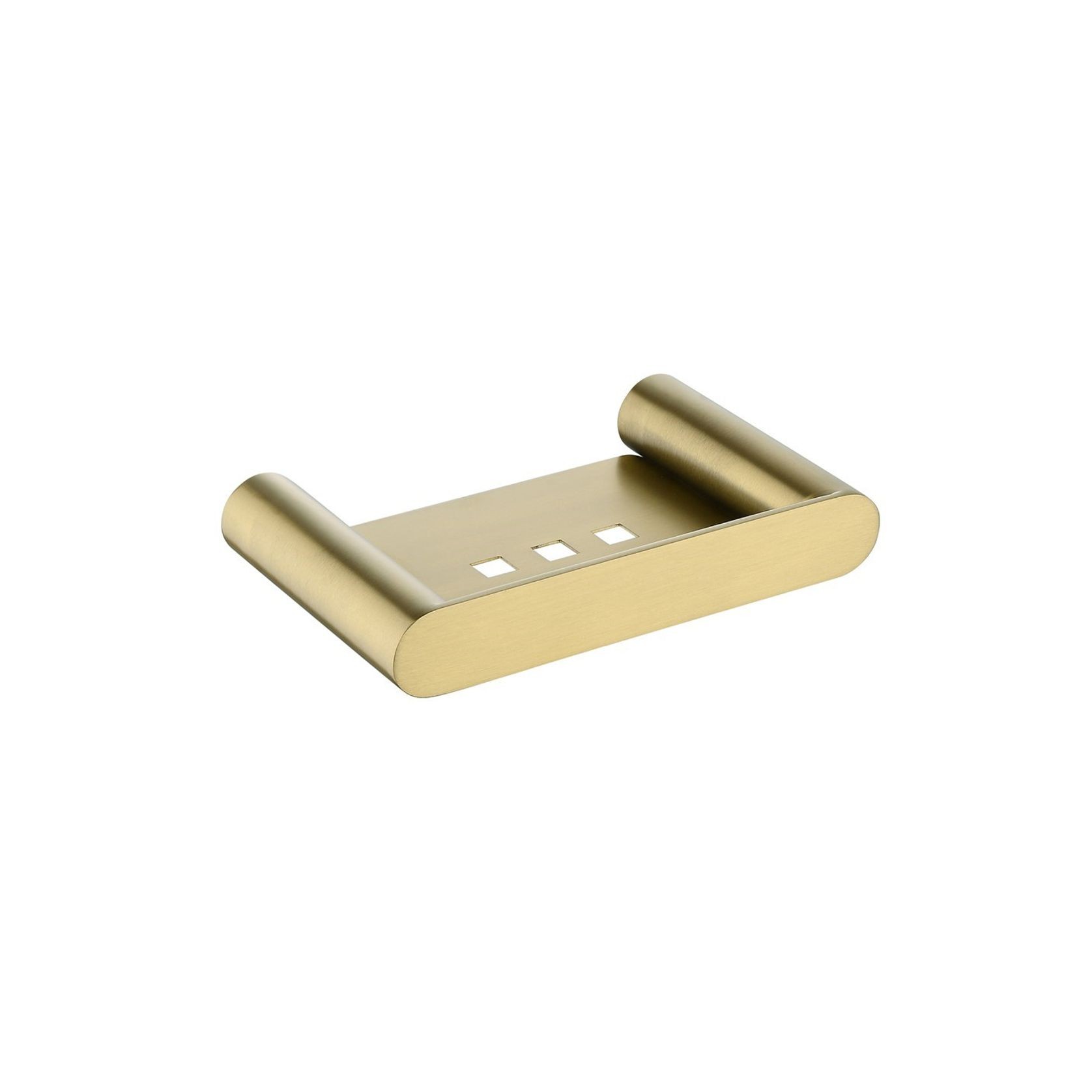 Rushy Soap Dish Brushed Brass gallery detail image