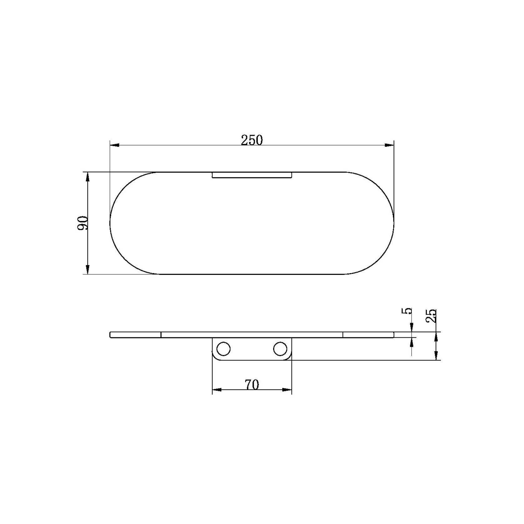 Zen SS316L Soap Dish Holder | Brushed Bronze gallery detail image