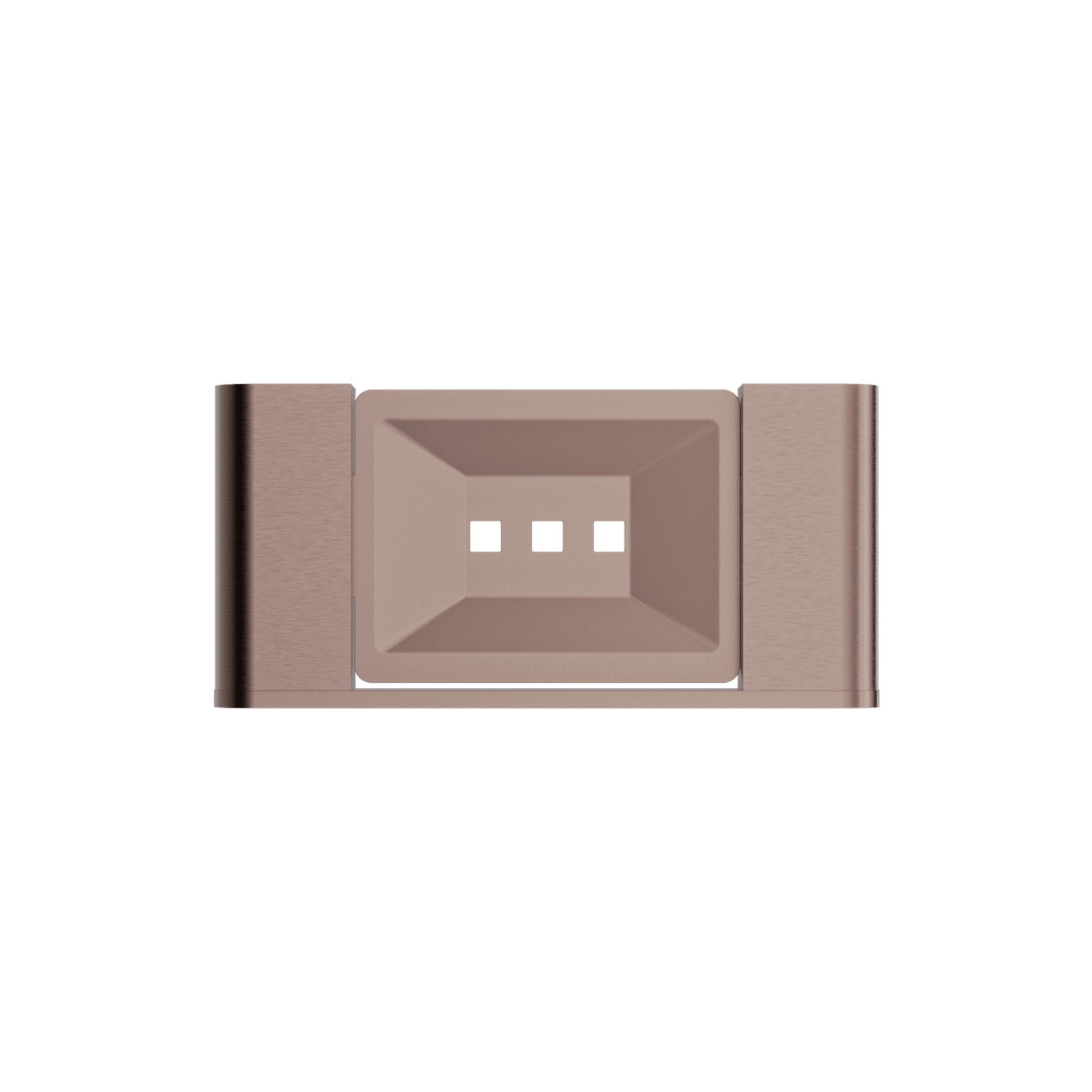 Bianca Soap Dish Holder | Brushed Bronze gallery detail image