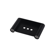 Rushy Soap Dish Matte Black gallery detail image