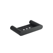 Rushy Soap Dish Matte Black gallery detail image