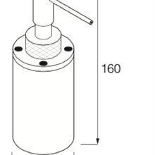 Minimal Soap Dispenser by Boffi gallery detail image