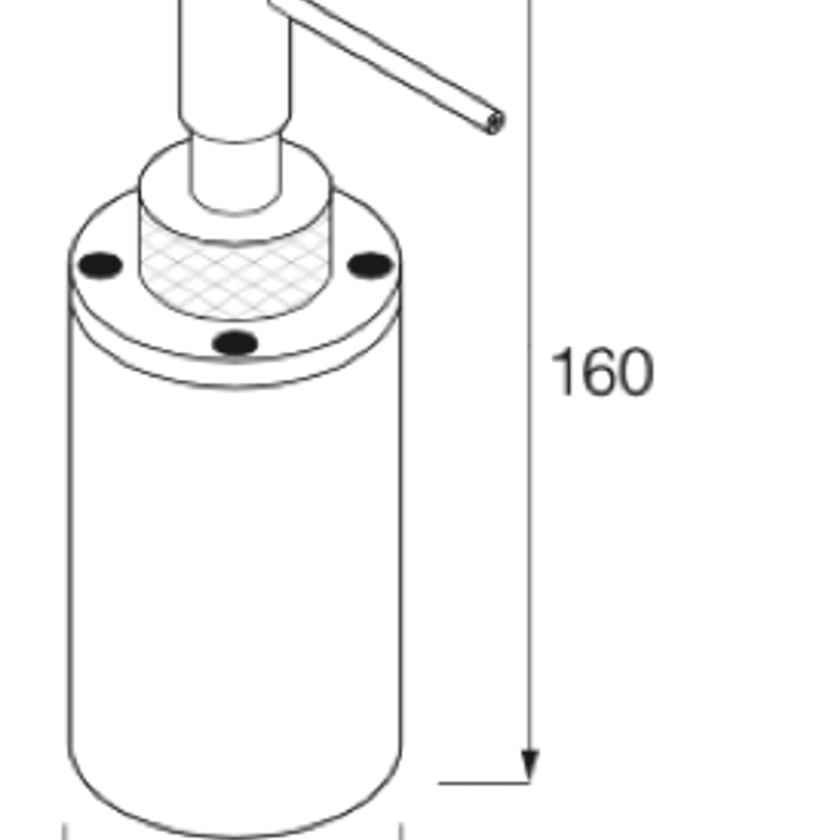 Minimal Soap Dispenser by Boffi gallery detail image