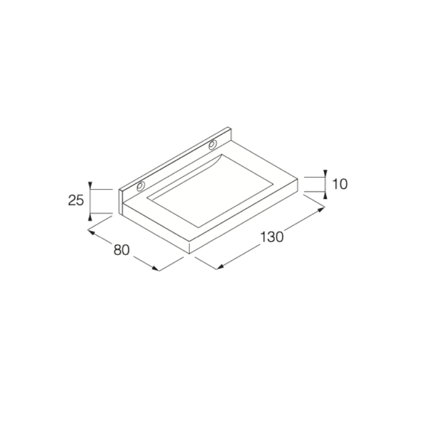 Minimal Soap Holder by Boffi gallery detail image