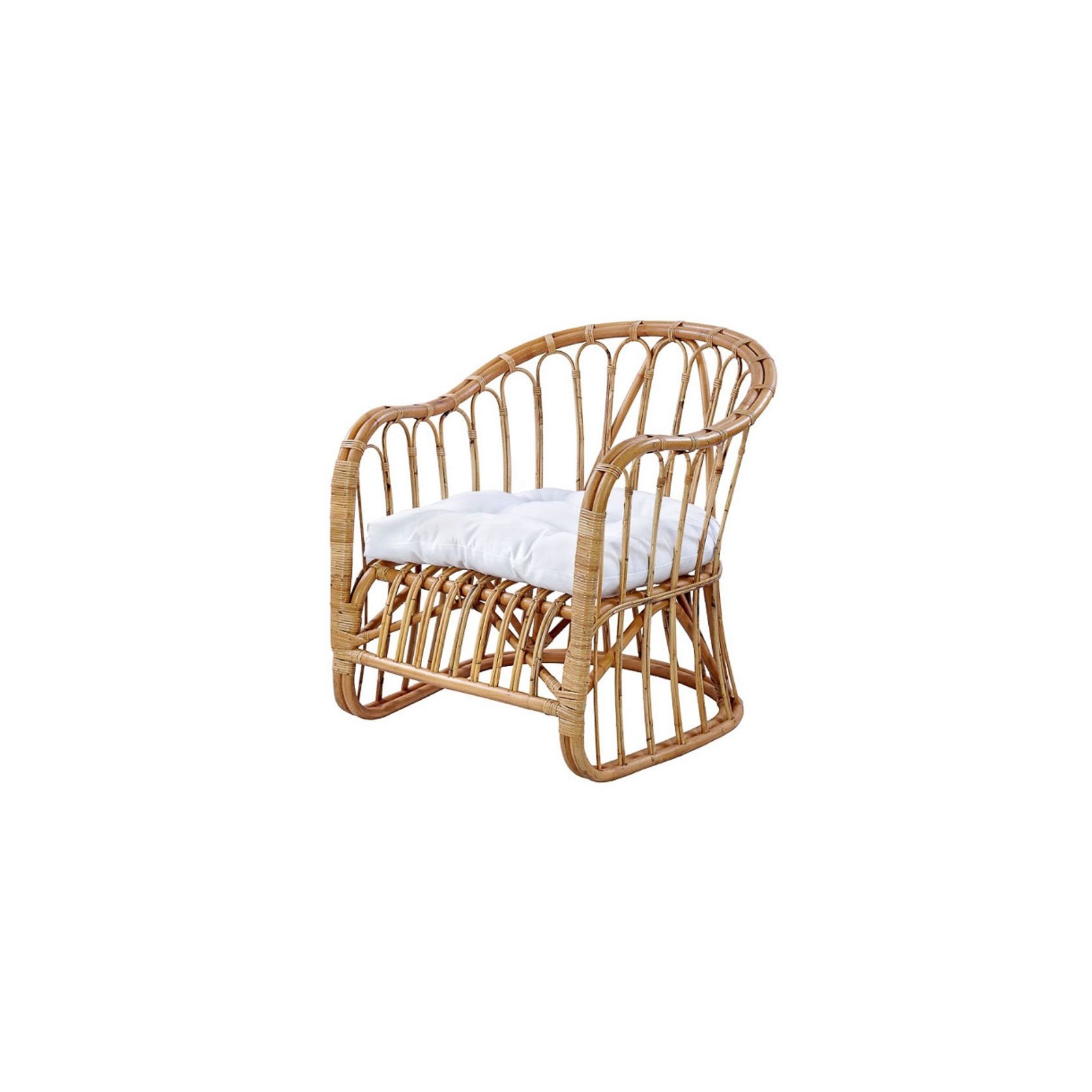 Relax Bundle – 2 x Extra Wide Rattan Chairs gallery detail image