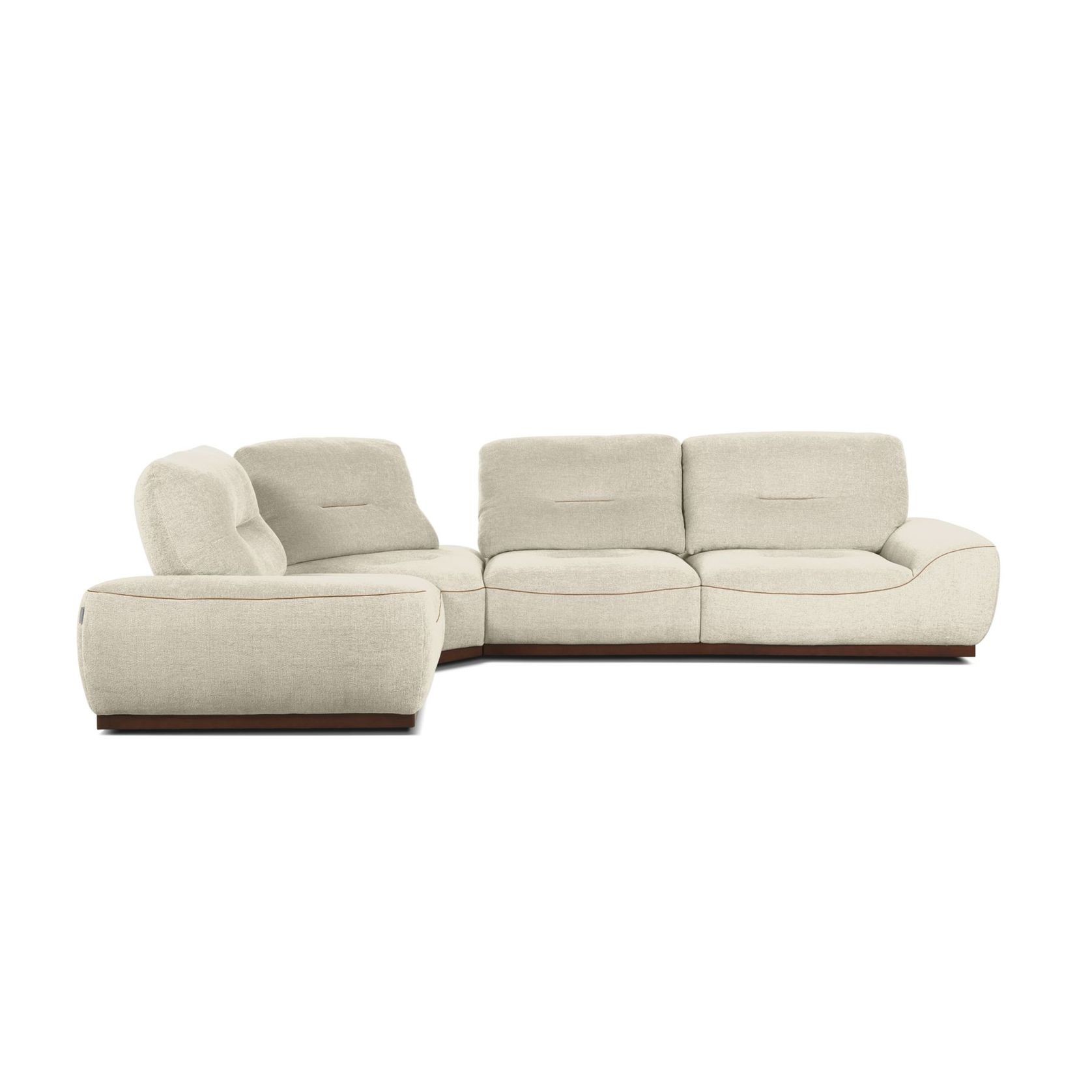 Escale 3-Seat one-arm sofa, right arm – Double Depth gallery detail image
